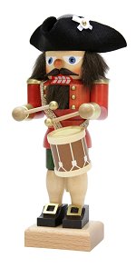 Red Colonial Drummer<br>Small Ulbricht Nutcracker